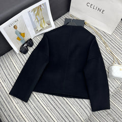 HERMES 25S REVERSIBLE CASHMERE COAT 174