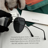 AVIATOR FRAME SUNGLASSES G1702 IN METAL