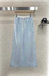 GUCCI STRIPED WIDE-LEG PANTS 276516