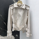 BURBERRY 25S SHORT TRENCH COAT 0033