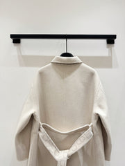 HERMES 25S LONG CASHMERE COAT 154