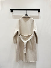 HERMES 25S LONG CASHMERE COAT 154