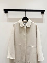 HERMES 25S LONG CASHMERE COAT 154