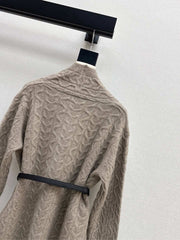 HERMES 25S LONG KNIT CARDIGAN 150