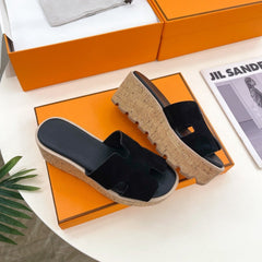 Eze 30 Sandal Black Suede