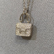 CONSTANCE PEDANT DIAMOND NECKLACE