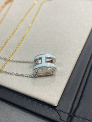 NECKLACE POP H LIGHT BLUE