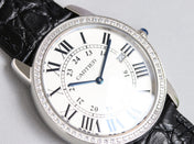 RONDE SOLO STEEL BLACK LEATHER
