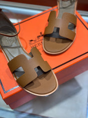 SANTORINI SANDAL COPPER CALFSKIN