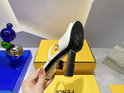 FENDI FIRST 95 MM HIGH-HEELED SANDAL IN WHITE LAMBSKIN GOLD HARDWARE