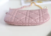 MINI CARO BAG 25 IN LIGHT PINK LAMBSKIN