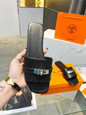 Giulia Sandal Black Calfskin