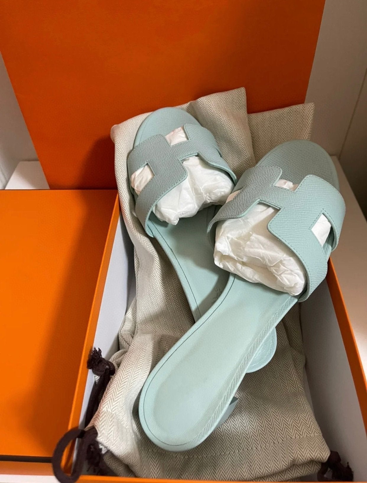 Oasis Sandal Epsom Calfskin Tf