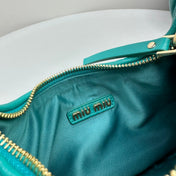 MINI HOBO 20 BAG IN TF BLUE SHEEPSKIN