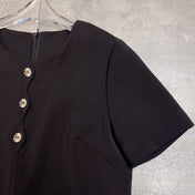 CHANEL 25S SHORT-SLEEVE LOOSE DRESS 502