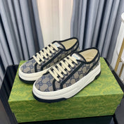 GG SNEAKER FLATFORM LEAD CANVAS