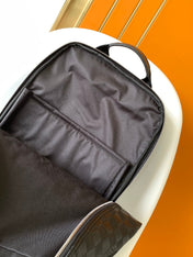 LV 25S MICHAEL BACKPACK 42 IN EMBOSSED DAMIER INFINI BLACK CALFSKIN