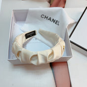 WHITE FABRIC HAIRBAND 925662