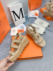HAVANE 30 SANDAL IN TORTILLA BROWN SUEDE