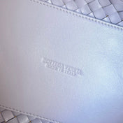 MINI CABAT 20 IN LILAC PURPLE LAMBSKIN
