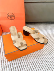 HELIA 60 SANDAL IN TUSCAN BEIGE SUEDE
