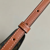 TRIOMPHE 22 BLACK PATTERN CALFSKIN