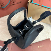 MICRO BALE BAG IN BLACK CALFSKIN 226599