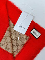 GUCCI 25S SCARF 140 IN CASHMERE 740367