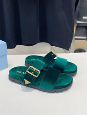 PRA SLIDES SANDALS OCEAN VELVET