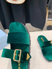 PRA SLIDES SANDALS OCEAN VELVET