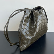 DUSTBAG MEDIUM 32 IN ARMY GREEN CALFSKIN