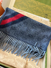 GUCCI 25S SCARF 190 IN WOOL 636372