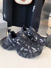 3XL EXTREME LACE SNEAKER BLACK MIX WHITE