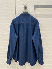 VALENTINO LONG SLEEVE DENIM SHIRT 261428