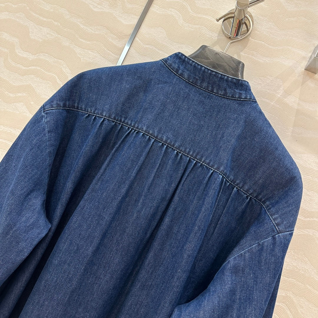 VALENTINO LONG SLEEVE DENIM SHIRT 261428