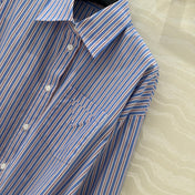 PRADA PREMIUM SHIRT DRESS WITH HIP-HUGGING DESIGN 276305