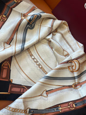 GUCCI 25S SCARF 90 IN SILK 679800