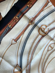 GUCCI 25S SCARF 90 IN SILK 679800