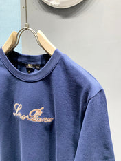 LORO PIANA 26S EMBROIDERED T-SHIRT 745