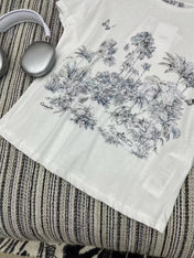 CD T-Shirt White Cotton Style 2