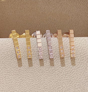 HAPPY HEART EARRINGS DIAMOND