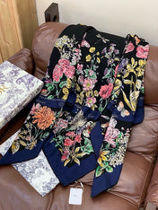 DIOR 26S SCARF 140CM IN CASHMERE SILK 309359