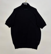 PRADA 25S SHORT-SLEEVE TURTLENECK SWEATER 430