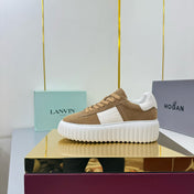 TOM FORD 26S SNEAKER HOGAN IN BROWN AND WHITE SUEDE