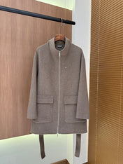 HERMES 25S WOOL COAT 100