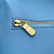 VIVIENNE 27 IN BROWN MONOGRAM COATED CANVAS GOLD LOCK
