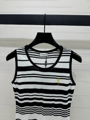 YSL 25S BLACK TRIM TANK TOP 264090