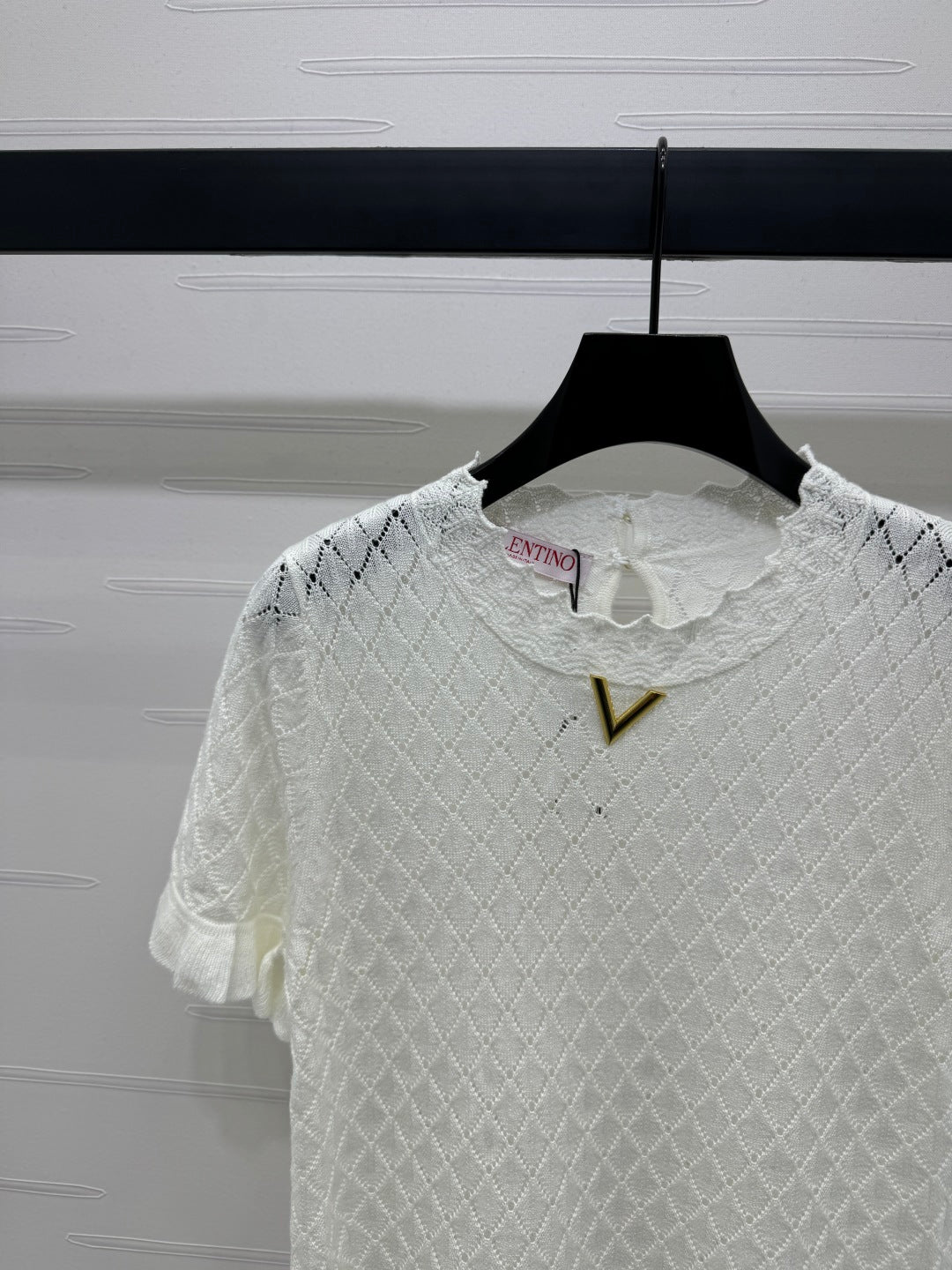VALENTINO SHORT SLEEVE T-SHIRT WHITE 274906