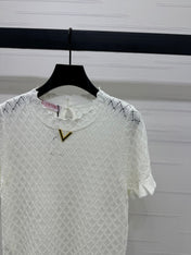 VALENTINO SHORT SLEEVE T-SHIRT WHITE 274906