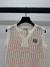 LOEWE SLEEVELESS KNIT VEST 274915